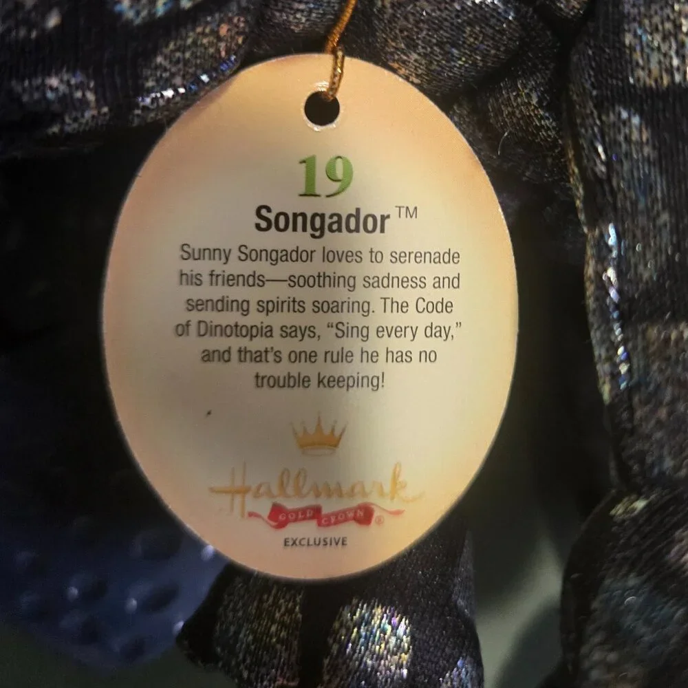 Hallmark Dinotopia Dinosaur - Picture 5 of 10